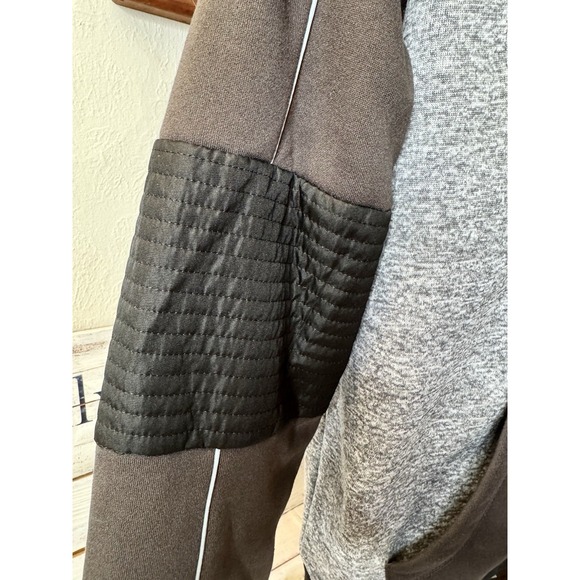 Ralph Lauren Polo Men's Zip Up Hoodie Size XL Grey Black Brown Thick - Picture 3 of 11